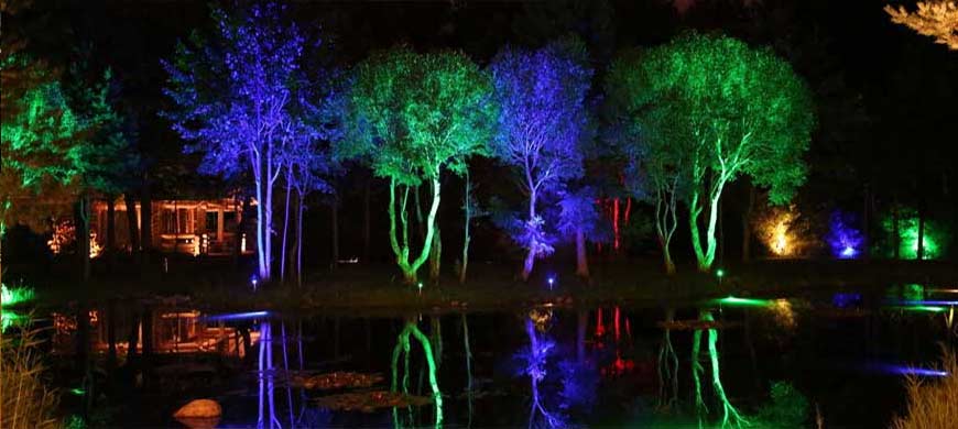 Подсветка фасадов частных домов, уличный прожектор для подсветки фасадов частных домов купить